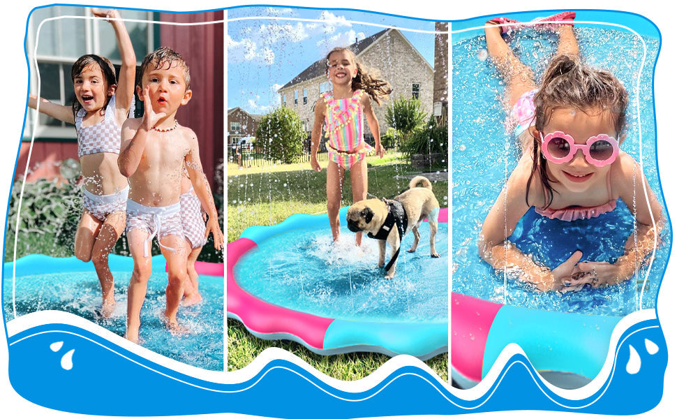 PILETA IMPERACTIVA PARA NIÑOS 2025slpash pad para niños