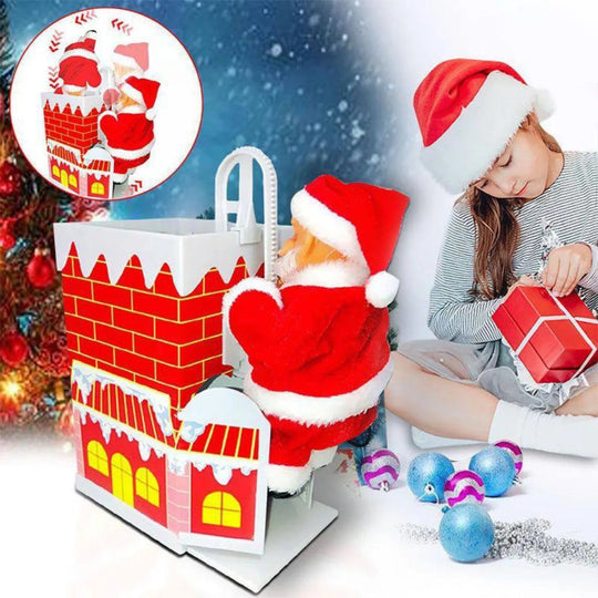 PAPA NOEL ESCALADOR Y MUSICAL PRO 2024