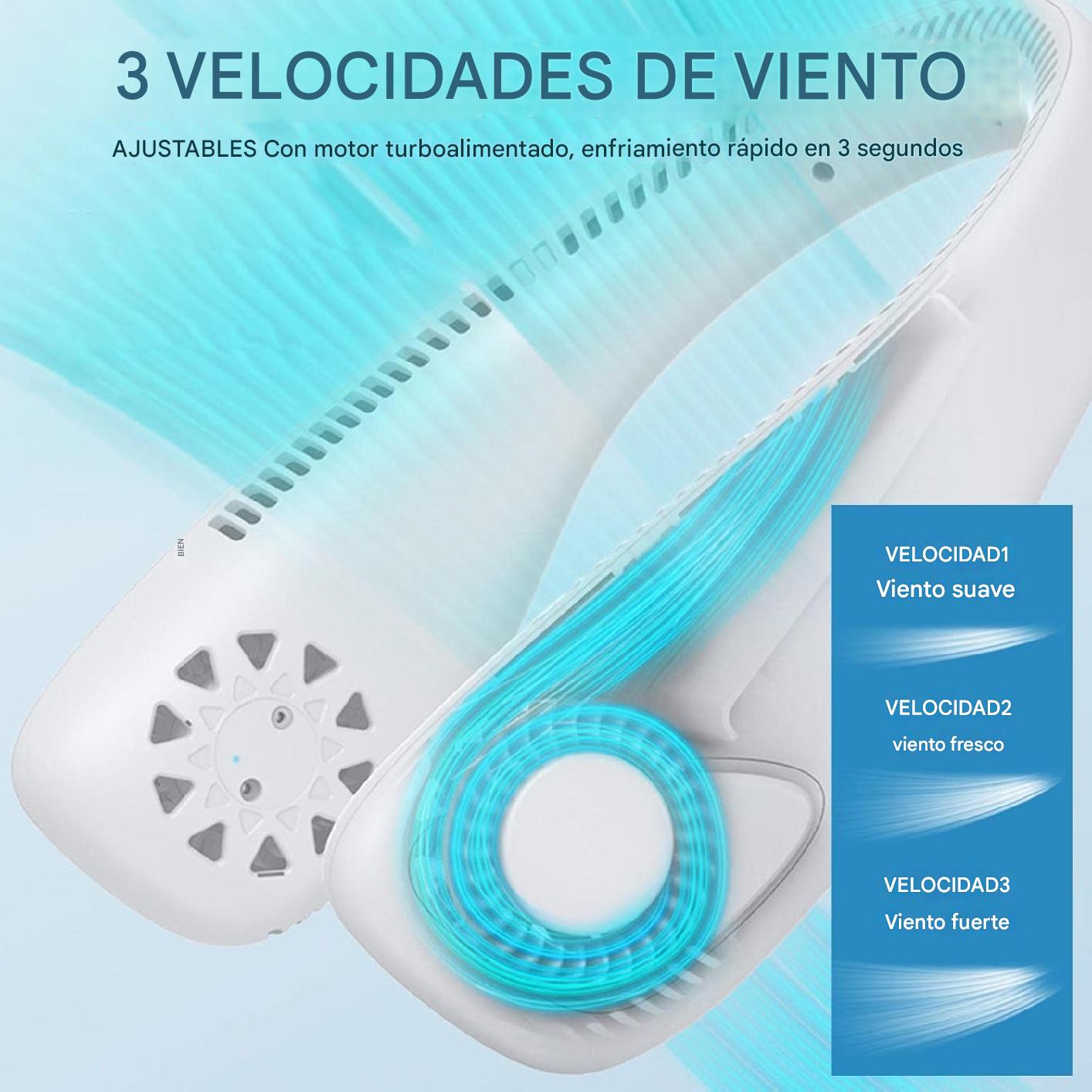 NUEVO VENTILADOR DE CUELLO PORTATIL 2025  PRO