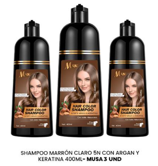 SHAMPOO NATURAL CUBRE CANAS (500 ML) Sin Amoniaco