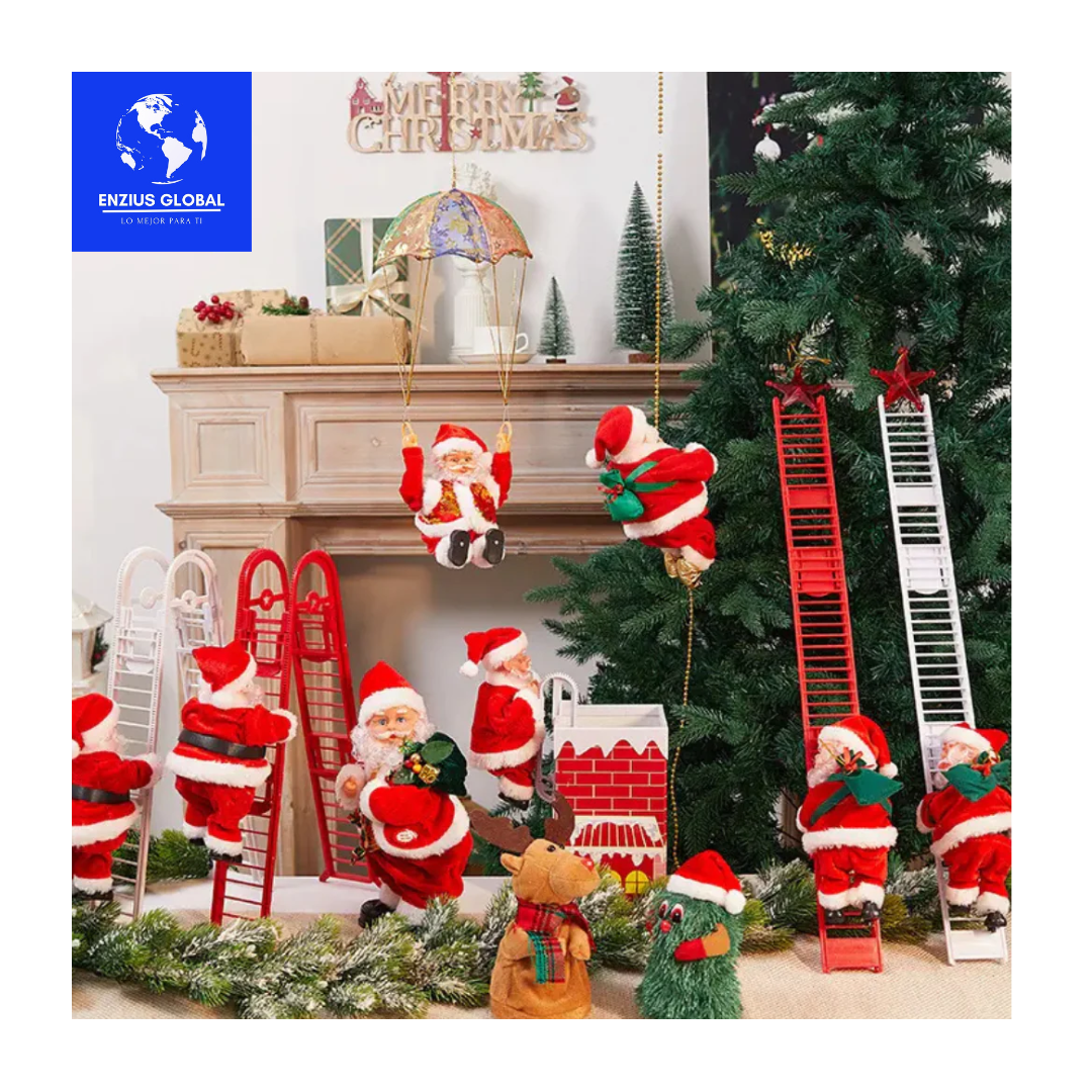 PAPA NOEL ESCALADOR Y MUSICAL PRO 2024