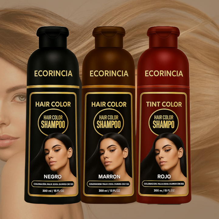 SHAMPOO NATURAL CUBRE CANAS (500 ML) Sin Amoniaco