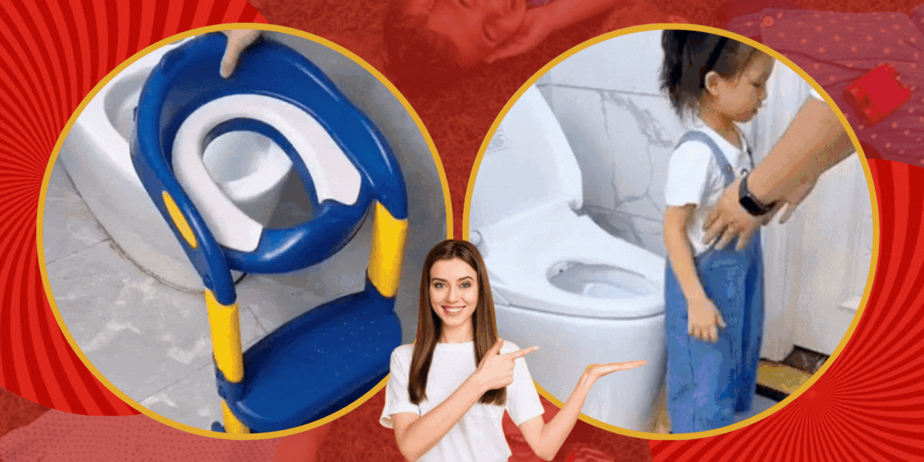 ⭐🔥  NUEVO  INODORO PRO ESTILO ESCALERA PARA NIÑOS  ⭐🔥