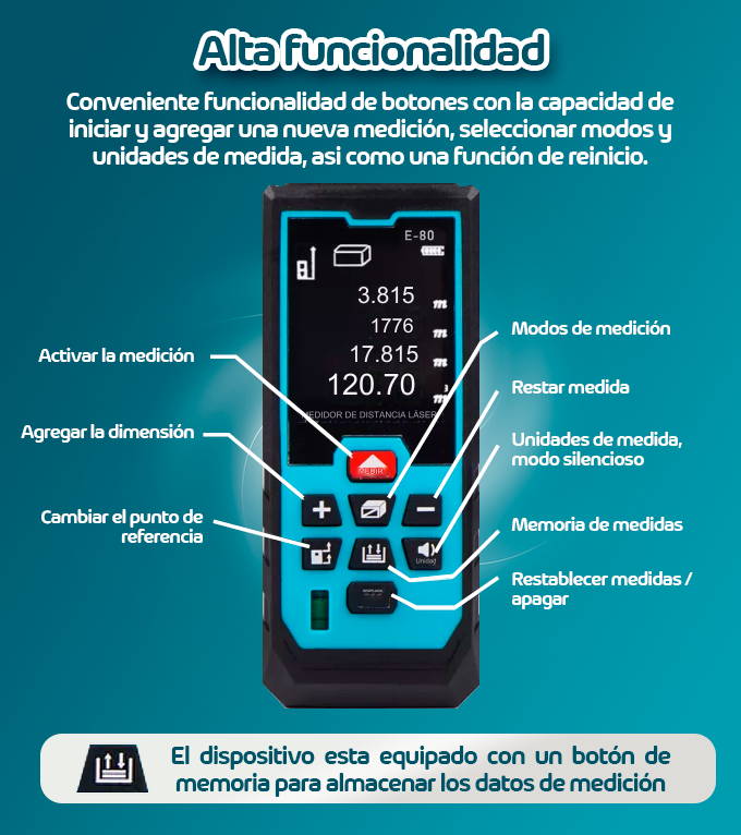 NUEVO TELÉMETRO LÁSER DE ALTA PRESICIÓN  PRO 2024
