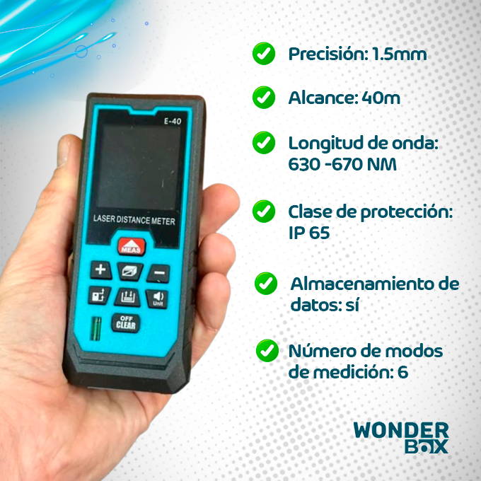 NUEVO TELÉMETRO LÁSER DE ALTA PRESICIÓN  PRO 2024