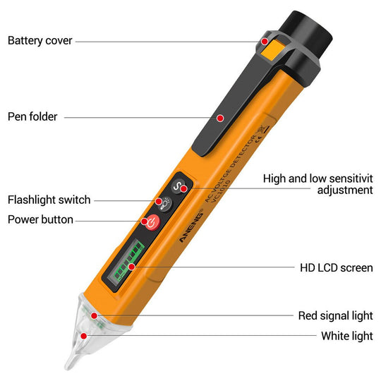 NUEVO LÁPIZ DETECTOR DE VOLTAJE 🔥