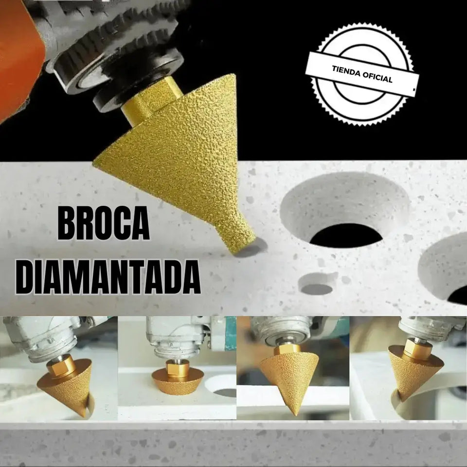 NUEVA  BROCA DIAMANTADA  CONICA 2025